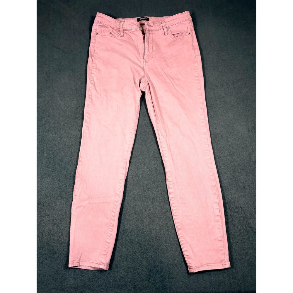 Buffalo David Bitton Havana Ankle Jeans Womens 10/30 Pink Denim High Rise Skinny